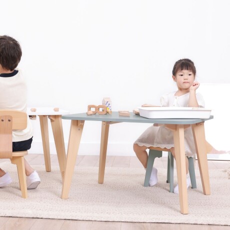 MESA INFANTIL TIDY CELESTE - UNICO