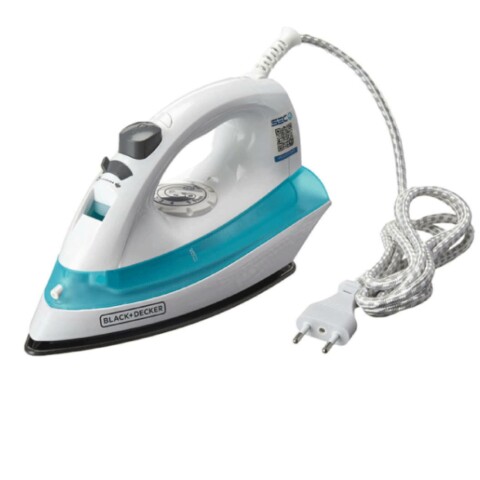 Plancha Black & Decker IRBD100-CL a vapor blanco Plancha Black & Decker IRBD100-CL a vapor blanco