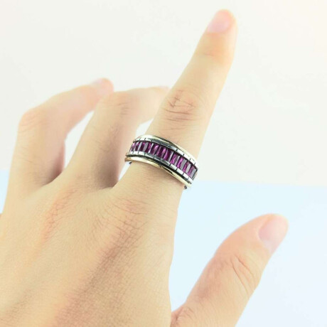 Anillo de Plata 925 y double de Oro 18 Ktes