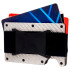 Billetera Tarjetero Bloqueo Rfid Anti Clonación Calidad Variante Color Plateado Labrado