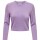 Sweater Sunny Cropped Purple Rose