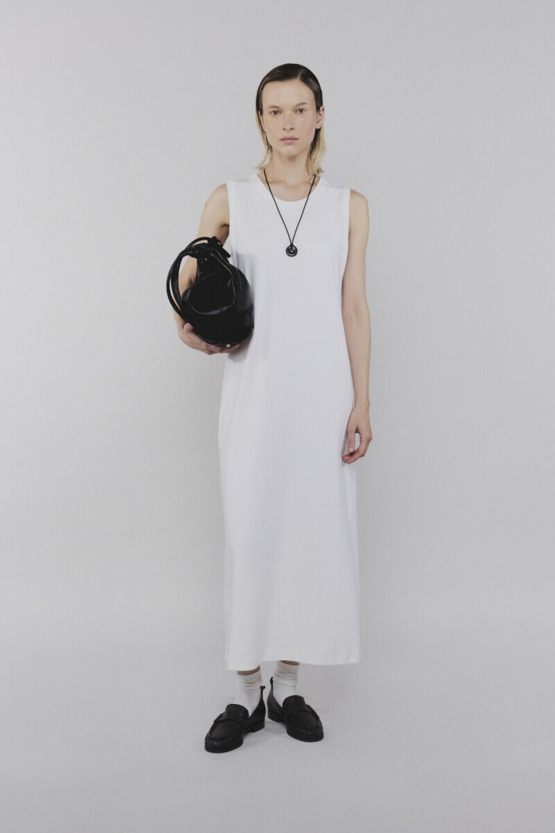 0054 COTTON DRESS SIN MANGA CA Crudo
