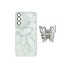 Protector para Samsung Galaxy A05S plumas con mariposa Protector Para Samsung Galaxy A05s Plumas Con Mariposa