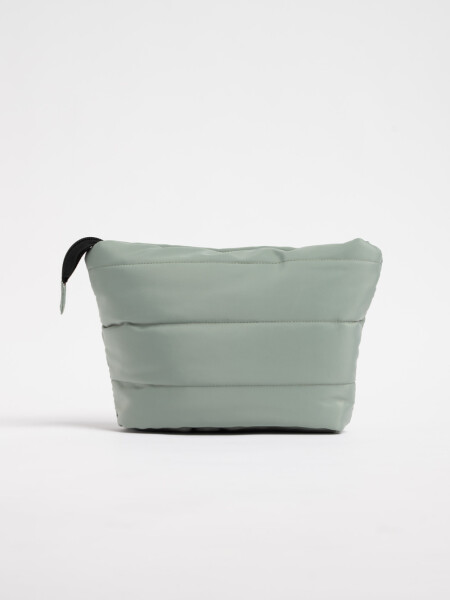 Necessaire capitoneado Verde Seco