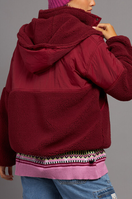 CAMPERA KAYLA RUSTY Bordeaux