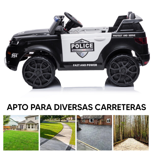 Camioneta Policía Eléctrica Infantil Ideal Para Los Pequeños Conductores CAMIONETA ELECTRICA POLICIA