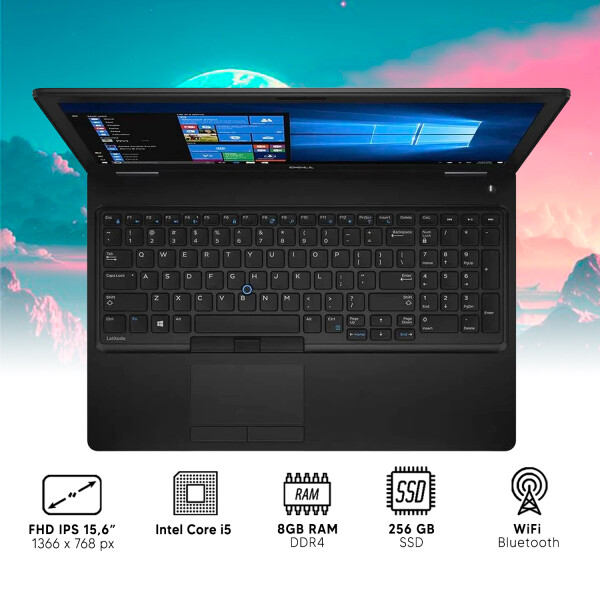 Notebook Dell Latitude 5580 I5 / 8 Gb Ram / 256 Gb Ssd NOTEBOOK RFPL DELL 5580 I5/8/256/15.6/
