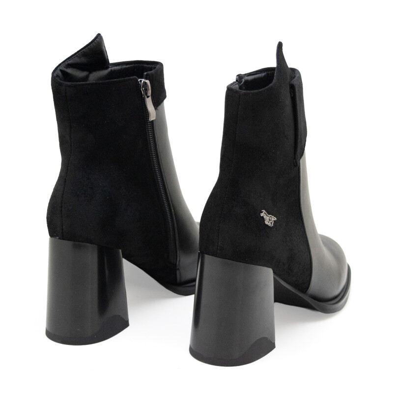 Botas Country taco alto de Mujer - HX3108-B9324 Negro