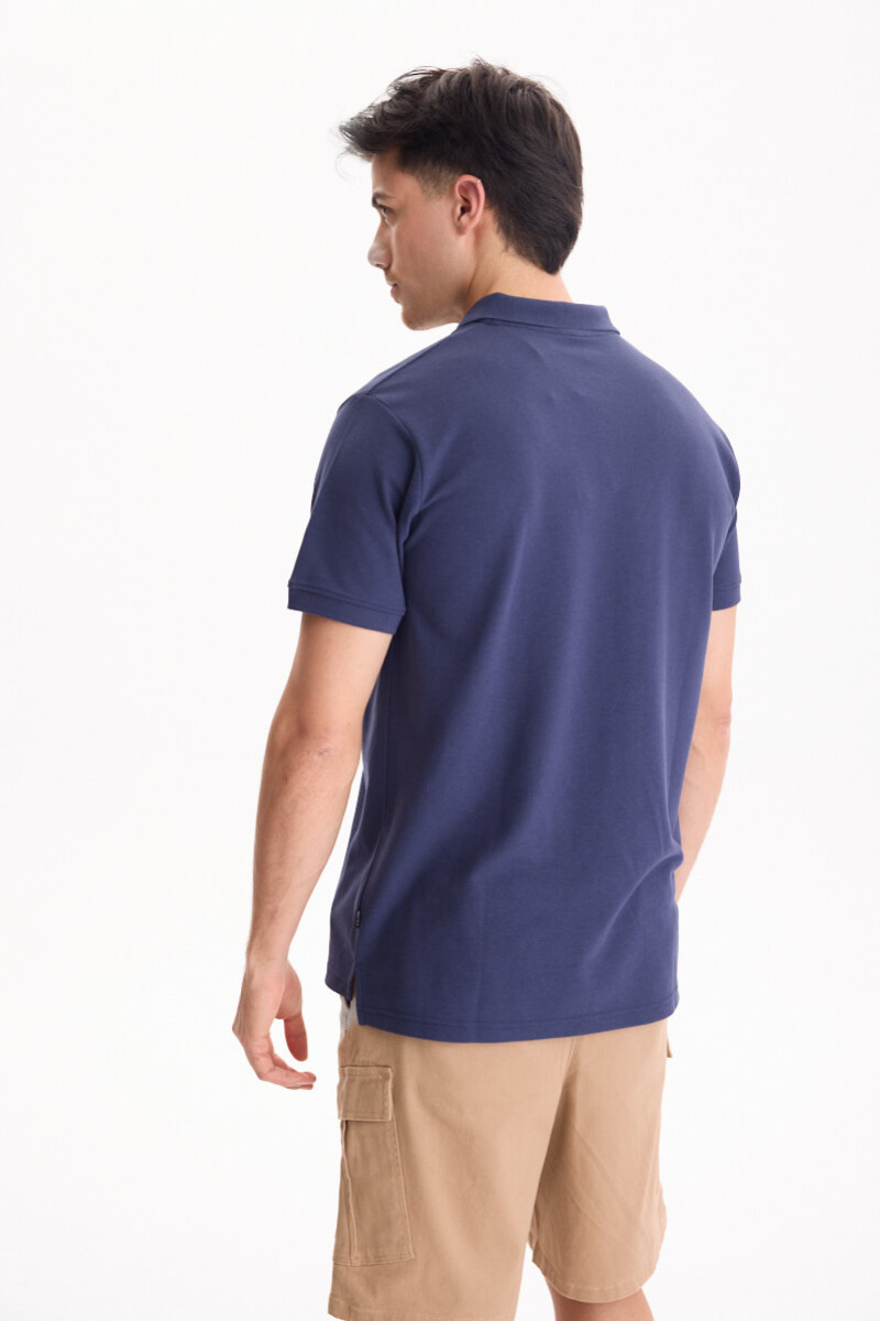 Remera Polo Viper Azul