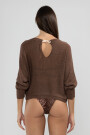 LU TIGER SWEATER Chocolate