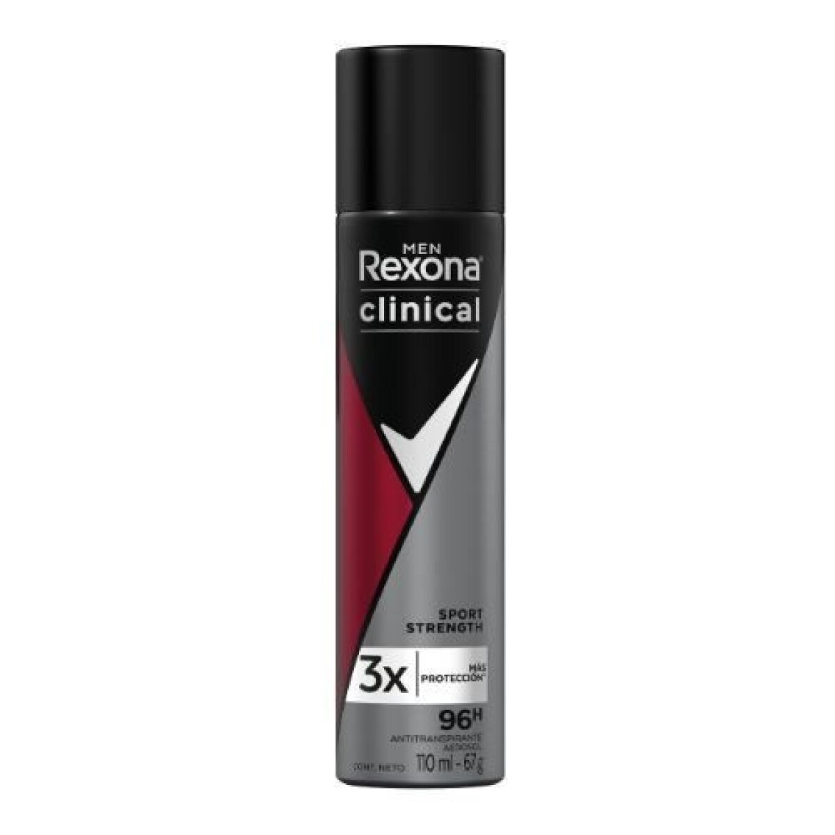 Desodorante Aerosol Rexona Clinical Sport 110 Ml. 