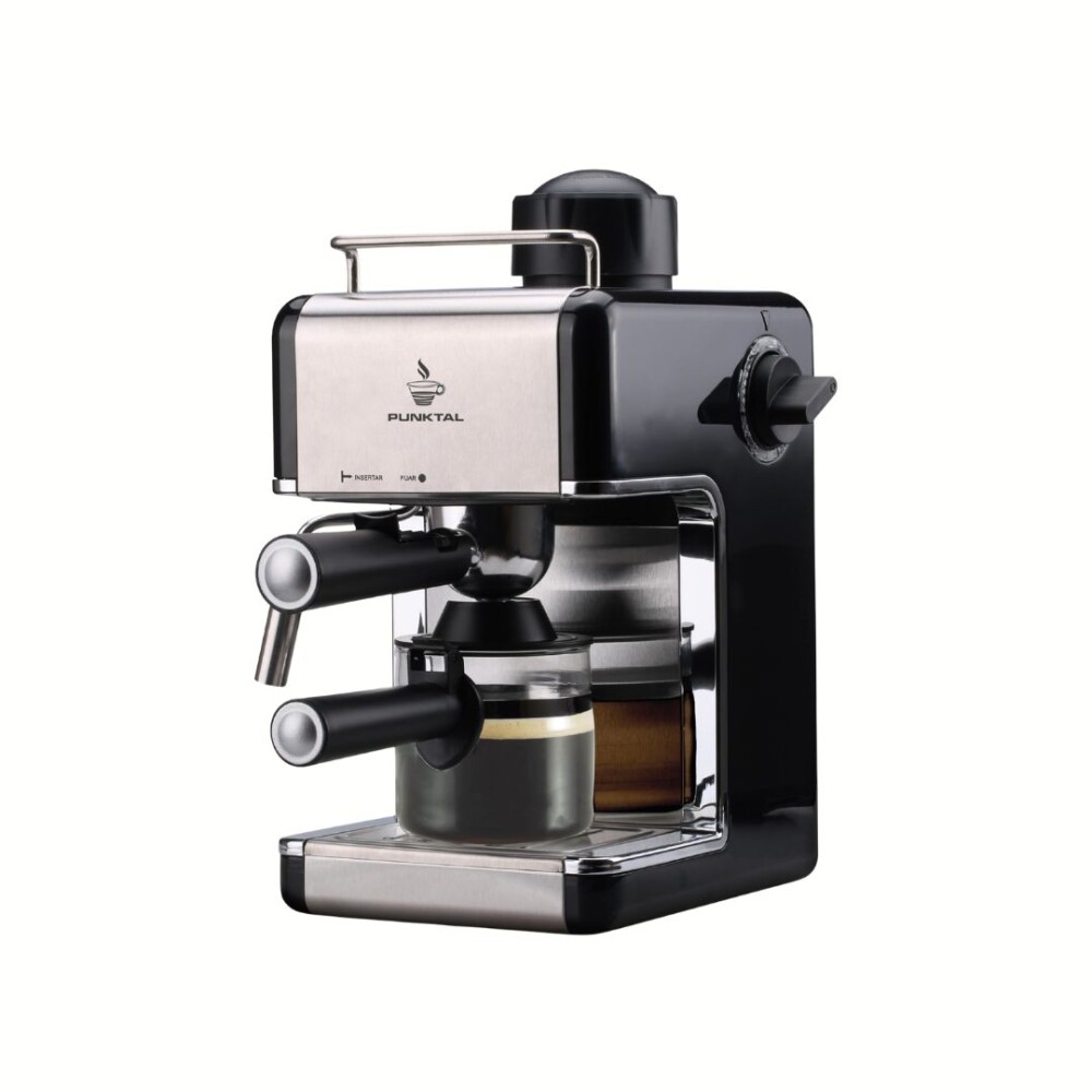 Cafetera Expresso Negra - Modelo PK-103 - Punktal Cafetera Expresso Negra - Modelo PK-103 - Punktal
