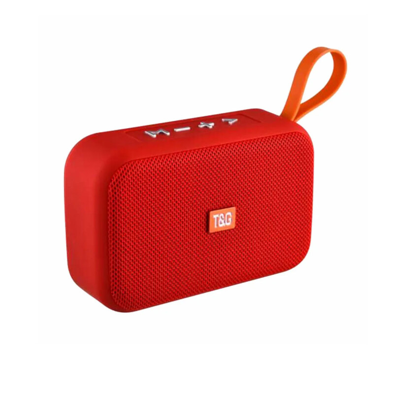 Parlante portátil bluetooth TG506 mini simil GO rojo Parlante portátil bluetooth TG506 mini simil GO rojo