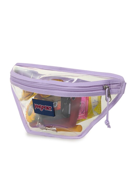 RIÑONER CLEAR WAISTPACK PASTEL LILAC