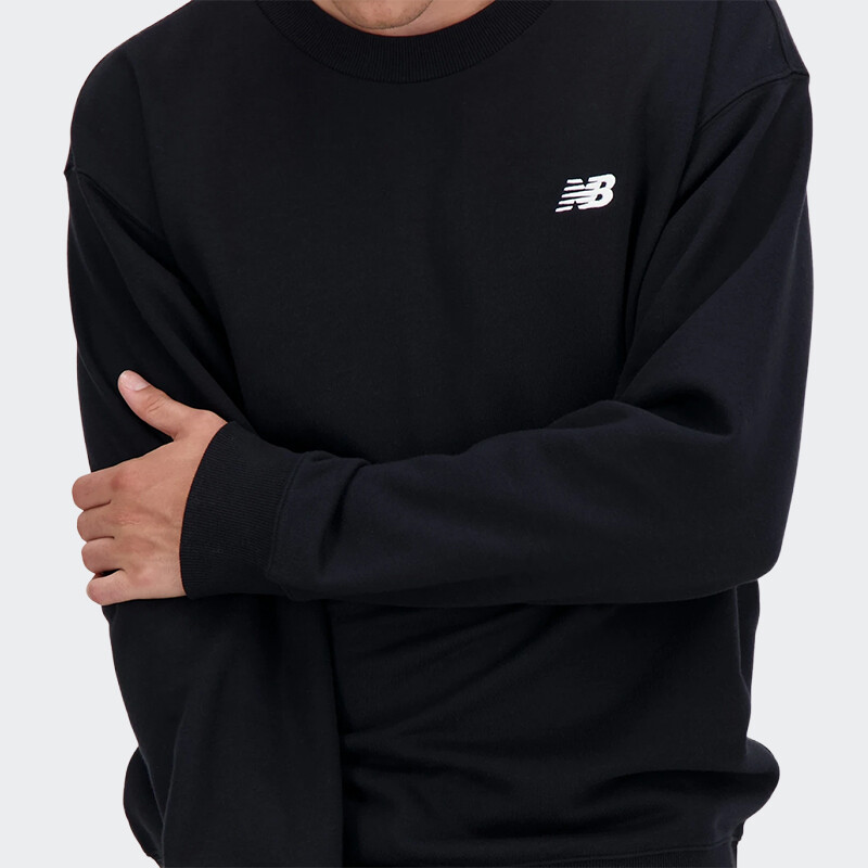 Buzo New Balance Small Logo Negro