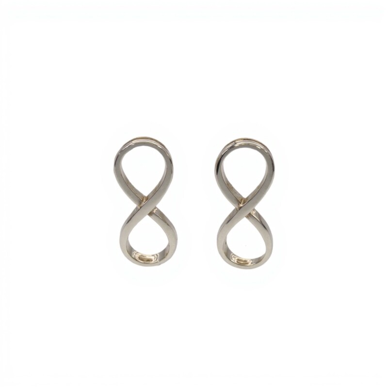 Caravanas Infinito-Plata 925-Sin Piedra-CA3492 sinpiedra