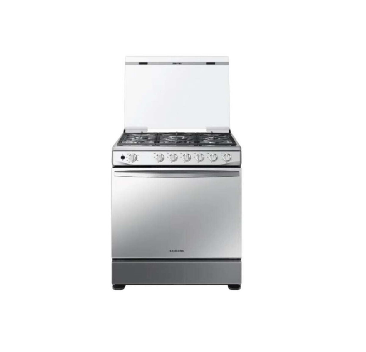 Cocina a gas Samsung NXT5000T con Triple Power Burner - 5 hornallas 