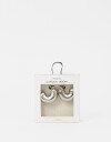 Aros Argollas Metal Aros Argollas De Acero Chunky - Plateado