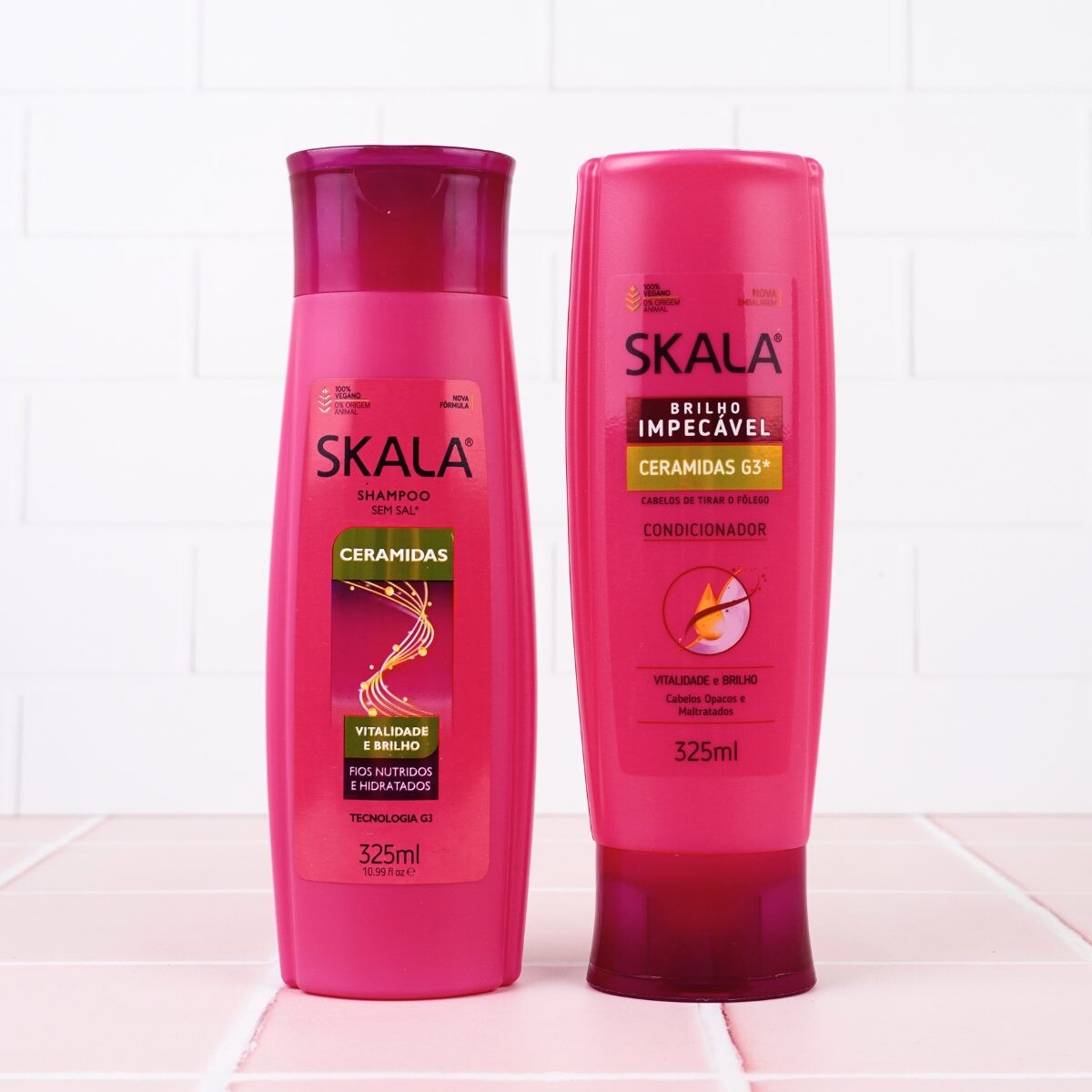 Pack shampoo + acondicionador Skala ceramidas 