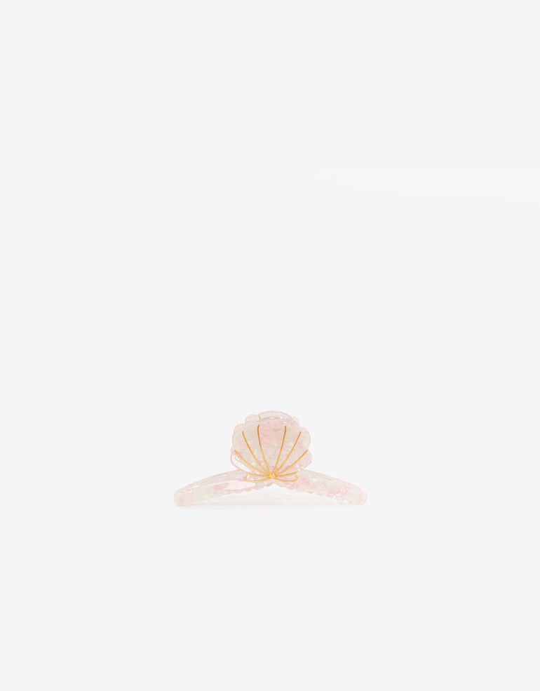 Broche Acrilico Broche Acrílico Caracol Marino - Combinacion Bicolor