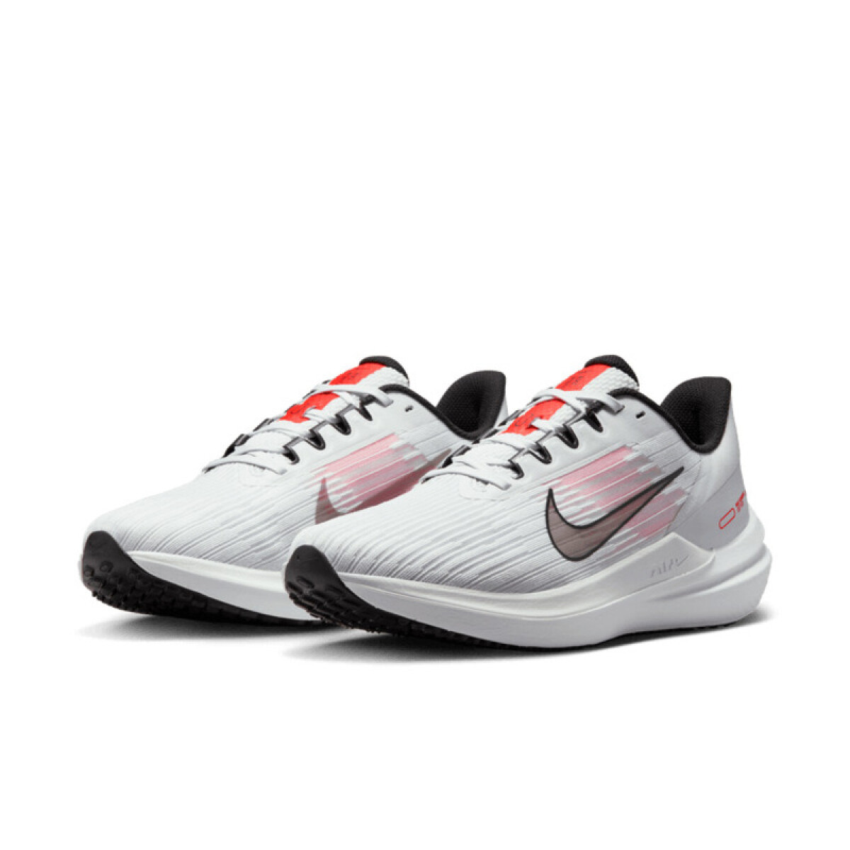 Championes Nike Air Winflo 9 de Hombre - DD6203-009 - Blanco-plata 