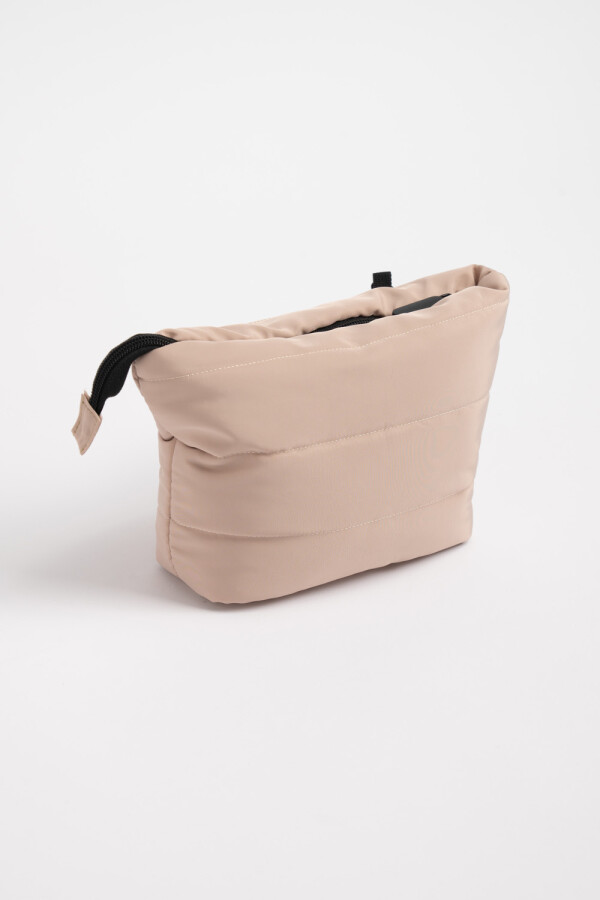 Necessaire capitoneado Beige