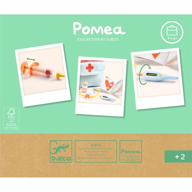 Maletin de medico que contiene varios accesorios para munecas Pomea Maletin De Medico Que Contiene Varios Accesorios Para Munecas Pomea