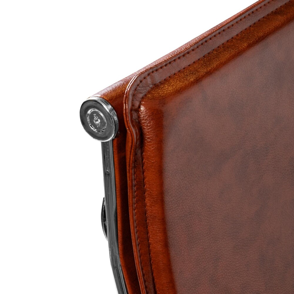 ASIENTO DE OFICINA PU-Y-METAL MARRON HY-1062