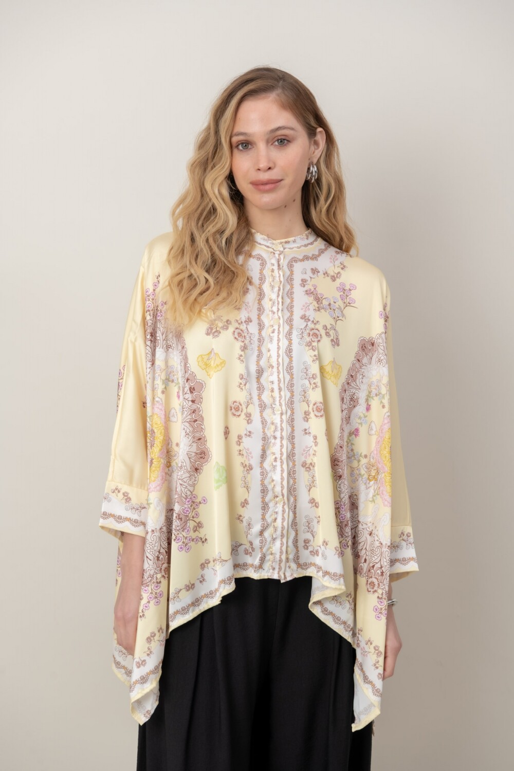 CAMISA MANDALA Amarillo