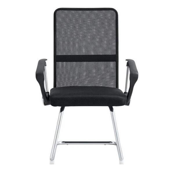 Silla Oficina Atencion Mesh Cromada Moderna SILLA OFICINA CHAIR BRAZO TRIANGULAR