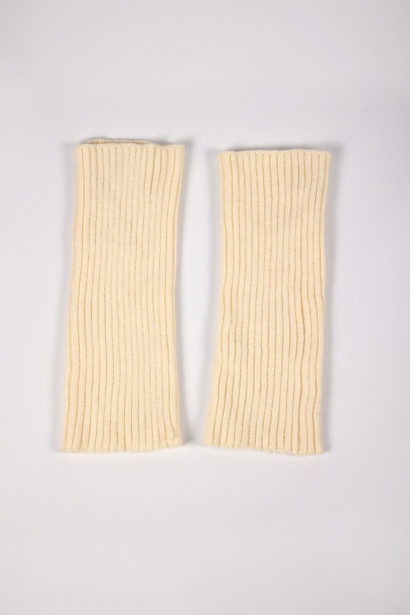 Guantes Warmer - Beige 