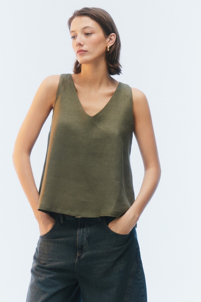 MUSCULOSA KIMI Verde Militar