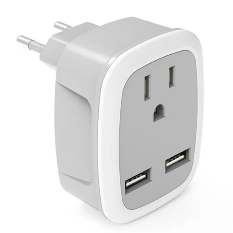 ADAPTADOR PARA COMPUTADORA +2USB BLANCO ADAPTADOR PARA COMPUTADORA +2USB BLANCO