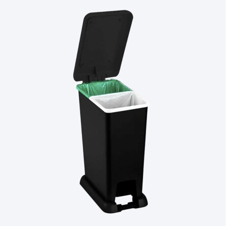Papelera Basurero Con Pedal Rimax - 35 litros Negro