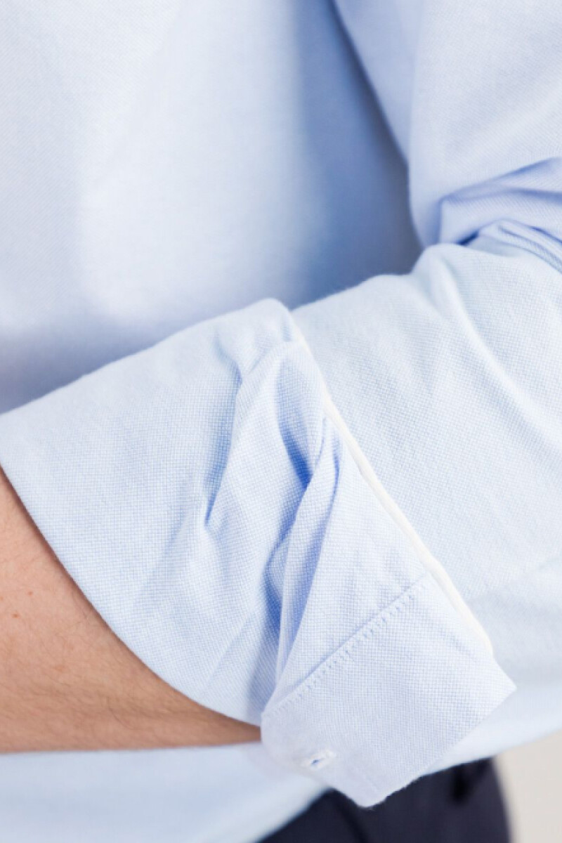 Camisa Oxford El Ganso Celeste