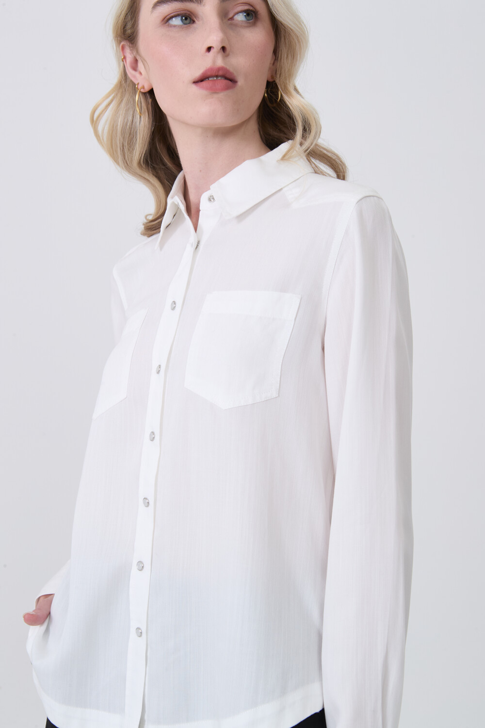 Camisa Neter Marfil / Off White