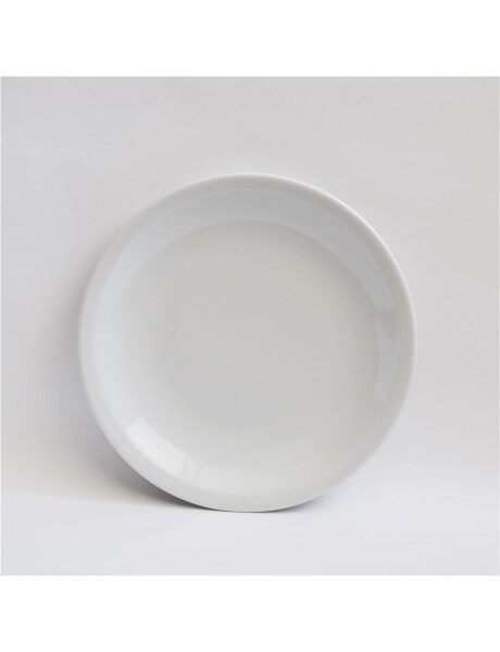 PLATO DE MESA D25.5CM LINEA RECTA BLANCO VERBANO PLATO DE MESA D25.5CM LINEA RECTA BLANCO VERBANO