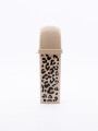 ESTUCHE ANIMAL PRINT BEIGE