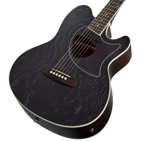 Guitarra Electro Acustica Ibanez Tcm50 Galaxy Black Open Pore Guitarra Electro Acustica Ibanez Tcm50 Galaxy Black Open Pore