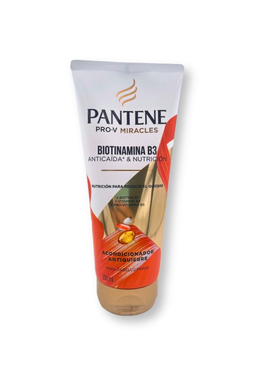 Pantene Acondicionador Biotinamina B3 Anticaída y Nutrición 250ml 
