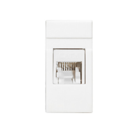 Módulo toma p/datos RJ45 6E - Presta marfil C51618