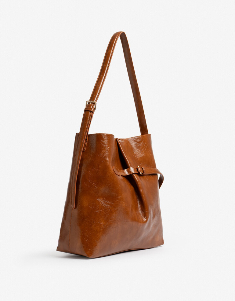 Saca Saca Efecto Gastado - Marron Camel