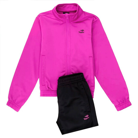 Equipo Deportivo Topper Para Niñas Campera Pantalón Rosado