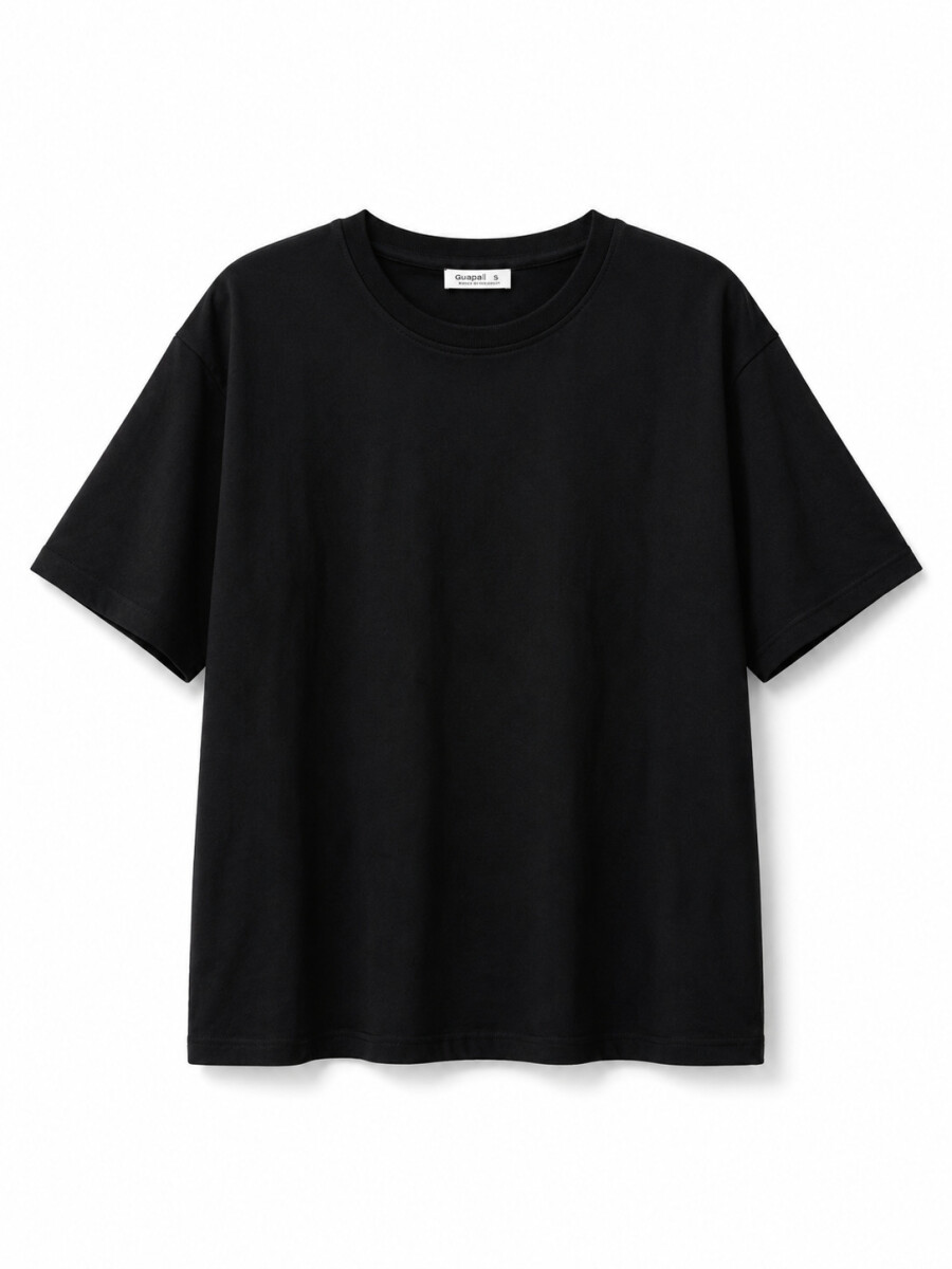 REMERA LESSA - NEGRO 