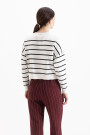 SWEATER BERRY Blanco