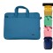 Bolso Maletín Trust 16'' Bolonga Eco Notebook Tablet + Auriculares Azul