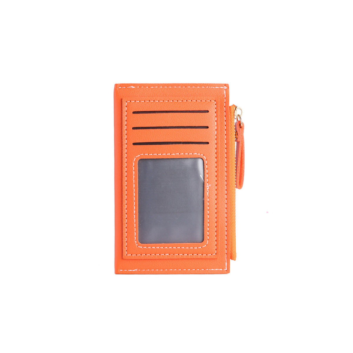 Monedero tarjetero bicolor - Rojo 