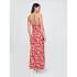SL STRAPPY BACK MAXI SLIP RED FLORAL PRINT