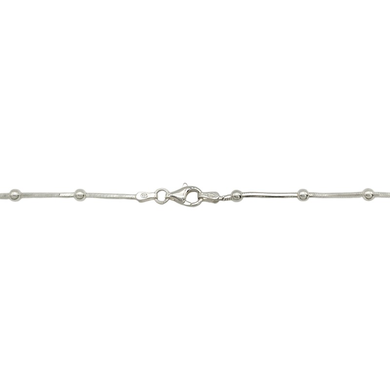 Cadena Bolitas-Plata 925-Sin Piedra-CD3055 sinpiedra
