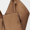 Bolso Josephine en efecto gamuza Taupe